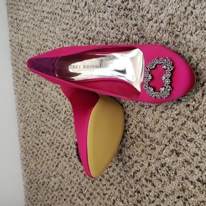 Audrey Brooke Hot Pink Heels
